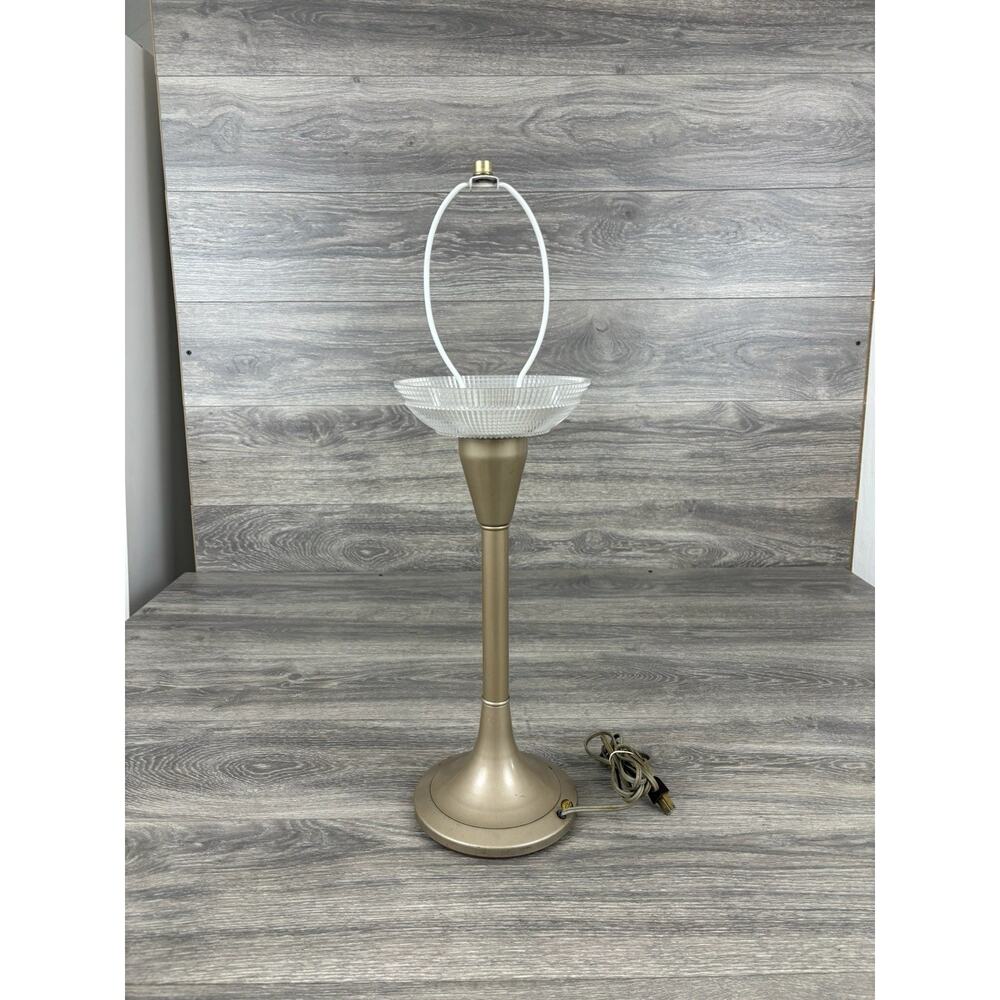 Mid Century Modern Lightolier Table Lamp Atomic Retro Gerald Thurston No Shade!